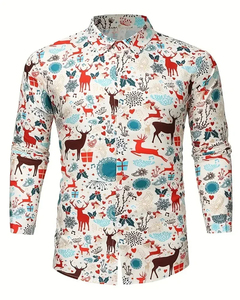 Unisex Merry Christmas <b>Raglan</b> <b>Sleeve</b> <b>Long</b> <b>Sleeve</b> Color Block Front Logo Eco-Friendly Breathable <b>T</b>-<b>Shirt</b> - Product Image 6