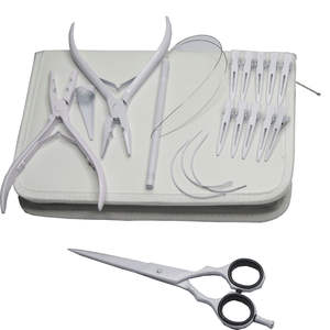 Última Edición: Alicates Metálicos, Juego de Agujas Pequeñas, Instrumentos Quirúrgicos Profesionales, Kit de Herramientas para Extensiones de Cabello - Product Image 1