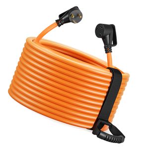 สายพ่วงสำหรับรถบ้านแบบ Heavy Duty 30 แอมป์ ยาว 75 ฟุต 125 โวลต์ 2500 วัตต์ สายไฟขนาด 10/3 เกจ STW พร้อมหัวต่อ NEMA TT-30P ถึง TT-30R - Product Image 1