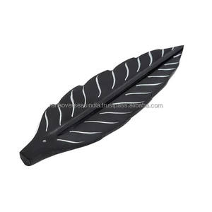 Quemador de Incienso Metálico Ecológico y Duradero con Diseño de Hoja, Perfecto para Varillas y Conos, Decoración para el Hogar, Oficina y Hotel a las Mejores Tarifas - Product Image 4