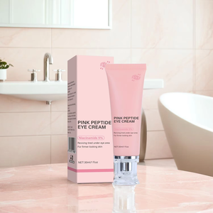 Crema Contorno <span class=keywords><strong>de</strong></span> <span class=keywords><strong>Ojos</strong></span> Rosa con Niacinamida, Blanqueadora, Antiarrugas, Reafirmante, Elimina Líneas Finas, Anti-Hinchazón, Anti-Ojeras - Product Image 6