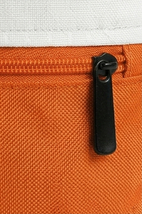 Workout Drawstring Backpack Orange White Canvas Unisex Gym Fitness Wear Drawstring <b>Bags</b> with Zipper Pocket <b>String</b> <b>Bags</b> - Product Image 4