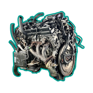 Ensemble moteur VQ40DE d'occasion 3.8L V6 complet pour remplacement et réparation de moteur de camion VQ40DE. Moteur de camion complet VQ40DE. - Product Image 1