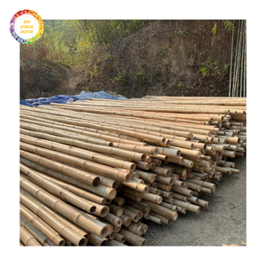 Bâtons de bambou pour supports de jardin, aménagement paysager et travaux manuels, conçus pour une flexibilité et une durabilité accrues. - Product Image 1