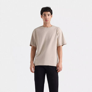 Camiseta de Verano Personalizada para Hombre, Holgada, de Manga Corta, Estilo Urbano, Informal, Deportiva, Transpirable, de Punto - Product Image 1