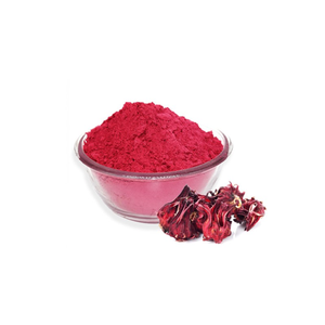 Fleurs d'hibiscus séchées en vrac, thé aux fruits, infusion de plantes santé - Product Image 2