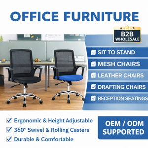 Silla de Oficina Ergonómica de Malla de Alta Calidad con Respaldo Medio y Altura Ajustable - Product Image 6