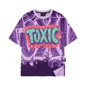 T-shirt en coton personnalisé OEM pour homme, t-shirt uni, t-shirt oversize, streetwear décontracté, t-shirt respirant pour l'été - Product Image 2