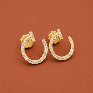 Pendientes de Aro con Diamantes, Plata de Ley 925, Aros Dobles en Forma de Lágrima para Mujer - Product Image 6