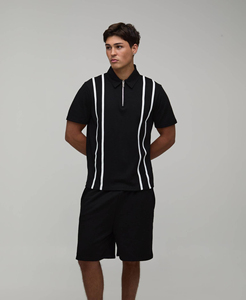 Best Selling Men Casual Resort Wear Shirt and Shorts <b>Set</b> Bulk Wholesale Summer High Quality Two Piece <b>Set</b> Custom Logo Available - Product Image 1