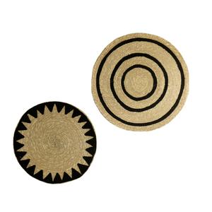 Arte de yute para colgar en la pared, aspecto moderno de calidad superior, arte de pared elegante para decoración del hogar, Hotel, venta al por mayor, 2023 - Product Image 1