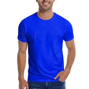 <b>Men's</b> Solid <b>Black</b> Short Sleeve O-Neck <b>Slim</b> <b>Fit</b> Casual Jersey 100% Bamboo Fiber Eco-Friendly T-<b>Shirt</b> - Product Image 5
