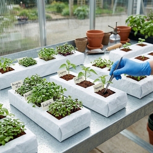 Agriculture Greenhouses Black and White Plastic Grow <b>Bag</b> 1 2 3 5 Gallon <b>Vegetable</b> Plant Greenhouse Reusable Hydroponic Grow <b>Bags</b> - Product Image 4