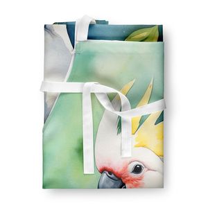 Delantal de cacatúa Multicolor grande Unisex para cocinar manualidades para hornear jardinería-Servidor de cocina para adultos (hombres y mujeres) - Product Image 3