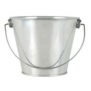 Traditional Iron <b>Bucket</b> With Heavy Gauge Steel For Water Carrying Household Cleaning <b>And</b> Outdoor Garden Work - Product Image 4