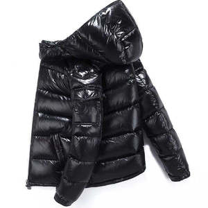 New Arrive Unique Design High Quality Custom Coated Stand Collar Quilted <b>Puffer</b> <b>Jacket</b> Men Low Cost <b>Cheap</b> Price - Product Image 6