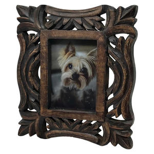 Cadre photo en bois massif fait main pour l'exportation – Présentoir de table de qualité pour la maison, le bureau, le salon – Style rustique durable - Product Image 1