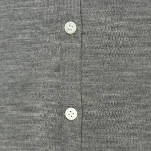 Cárdigan de moda OEM para mujer, diseño personalizado, fino, cómodo, informal, tejido, suéter con ajuste regular, manga larga, cuello redondo - Product Image 6