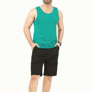 เสื้อกล้ามกีฬาผู้ชายรุ่นใหม่มาแรง ขายดี ODM ผ้าฝ้าย 100% เป็นมิตรกับสิ่งแวดล้อม แห้งเร็ว ซักเครื่องได้ เหมาะสำหรับฤดูร้อน - Product Image 1