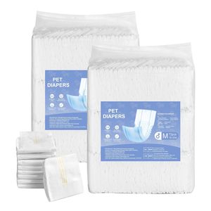 144 contare pannolini usa e getta per cani maschi involucri Super assorbenti per cani M facile da usare pannolino per animali domestici - Product Image 1