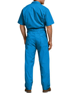 Overol de Trabajo de Verano Azul Marino, Uniforme de Trabajo para Clima Cálido, Overol de Trabajo Económico - Product Image 6