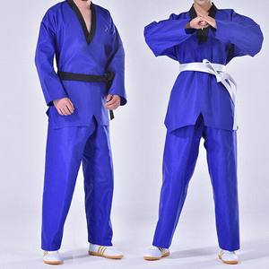 Uniformes de Taekwondo de Fabricante Profesional, 100% Algodón, Color Personalizado, Ropa de Competición para Artes Marciales Unisex para Adultos - Product Image 4