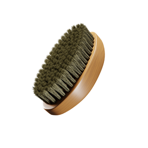 Peignes à barbe et à moustache professionnels pour hommes, modèle 005, en bambou rond à 360°, vente en gros - Product Image 1