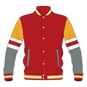 Blouson Bomber Unisexe Personnalisé en Laine et Cuir pour Homme et Femme, Modèle Universitaire Hiver avec Capuche et Fourrure, Grandes Tailles, Vente en Gros - Product Image 5