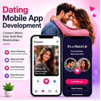 Application de rencontre géolocalisée : Plateforme de correspondance avec les personnes près de chez vous, Réseau social mobile