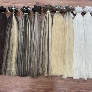 Extensiones de Cabello Humano Vietnamita de Alta Calidad, Color Piano, Ondulado Natural y Liso Natural, Listas para Enviar - Product Image 3