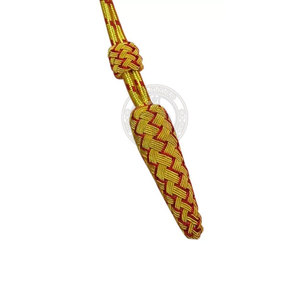 Nœud décoratif pour épée avec pompon de qualité supérieure en Nylon/Polyester/Coton, écologique et léger, pour tenues de cérémonie et la mode - Product Image 5