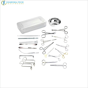 Kit de Instrumentos Quirúrgicos Universales de Primera Calidad para Disección - Acero Inoxidable |   Juego de Instrumentos Reutilizables para Disección en Cirugía General y Anatomía - Product Image 2
