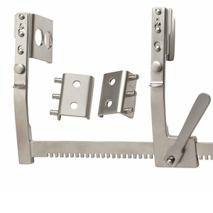 Retractor Torácico Manual de Acero Inoxidable Alemán Clase I Finocchietto Burford BRITTON BI-MM-RSP-060, Instrumento Quirúrgico para Costillas - Product Image 3