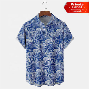 Camiseta de Playa con Estampado por Sublimación Personalizada a Precio de Fábrica, Camiseta de Poliéster Transpirable, Camiseta de Playa Informal Holgada al por Mayor, Unisex - Product Image 1