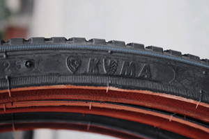 Pneu de vélo noir pliable KUMA KB202B en caoutchouc naturel durable à motif gaufré, idéal pour les vélos de ville, VTT et vélos pliants – Meilleures ventes - Product Image 5