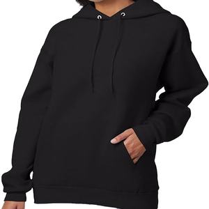 Sweats à capuche pour hommes tendance de l'hiver, de haute qualité, décontractés, couleur unie, 100% coton polaire, confortables, respirants, logo personnalisé 2026 - Product Image 3