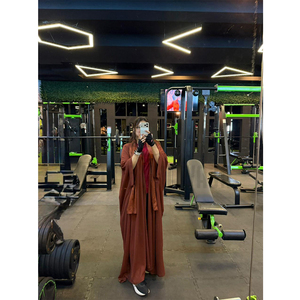 Abaya pour femmes de haute qualité, design élégant, longue et décontractée, grande taille, manches longues, vente en gros, OEM, ODM, personnalisable - Product Image 5
