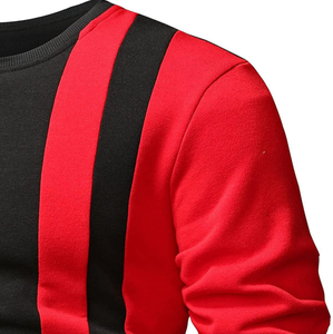 เสื้อสเวตเชิ้ตผู้ชายแบบลำลอง คอวี แขนยาว ปลายแขนแบบริบ สำหรับผู้ชาย - Product Image 3