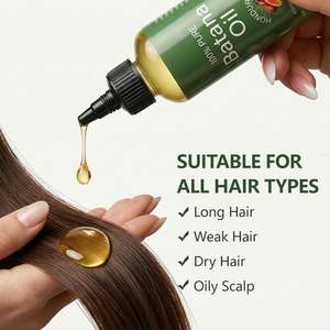Olio Essenziale di Batana Puro a Prezzo di Fabbrica, Formula Naturale Anticaduta con Ingredienti Erboristici, Rosmarino e Cocco per la Crescita dei Capelli - Product Image 3