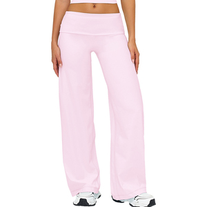 Pantalon large personnalisé imprimé, séchage rapide, respirant, en Spandex/Nylon, taille pliable, coupe ample, mode décontractée - Product Image 6