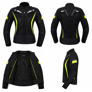 Chaqueta de Motociclismo Personalizada de Malla Transpirable con Bolsillos de Protección, Fabricante de Ropa para Motociclistas con Etiqueta Privada OEM ODM - Product Image 2