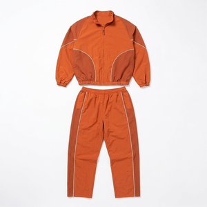 Most Demanding Custom Logo Orange Men's Nylon <b>Wind</b> <b>Breaker</b> Trouser Sets Breathable Vintage Outwear Mens Sets Streetwear Jackets - Product Image 1