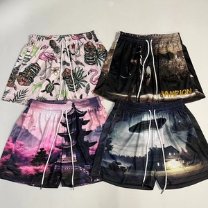 Pantalones Cortos de Verano para Hombre, Diseño Personalizado, Doble Capa de Lona, 100% Algodón, Diseño Personalizado Según tus Necesidades, para Entrenamiento - Product Image 5