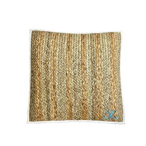 Best Choice Seagrass <b>Woven</b> Ottoman Floor Cushion Eco Friendly Home Decoration Custom Design Supplier - Product Image 1