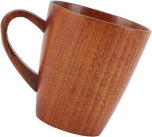 คราฟท์ เอ็มโพรียม เอ็กซ์พอร์ตส์ แก้วกาแฟไม้เนื้อแข็งธรรมชาติ ขัดเงาอย่างเป็นมิตรต่อสิ่งแวดล้อม พร้อมหูจับ สำหรับดื่มชา เบียร์ ใช้ในบ้านหรือบาร์ - Product Image 5