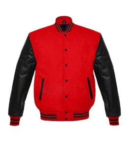 Veste universitaire en laine unisexe sur mesure, vente en gros, vestes Letterman pour hommes, logos en chenille personnalisés, vestes unisexes - Product Image 1