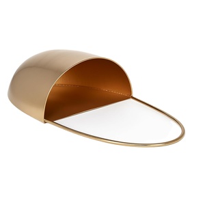 Maceta Elegante Plateada Cromada para Uso Interior/Exterior, Duradera y Ecológica para Balcón, Sala de Estar, Decoración de Jardín Moderna - Product Image 4