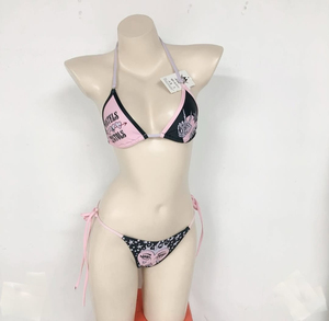 Wholesale Luxury Designer Women's <b>Bikini</b> <b>Set</b> Crystal Lace High Waist Front Breathable Quick Dry Eco-Friendly Summer Beachwear - Product Image 1