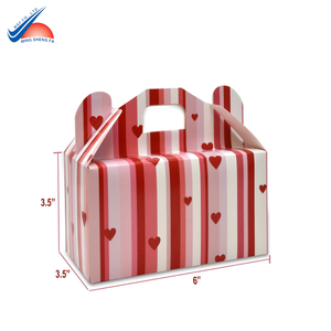 Eco-Friendly Paper <b>Valentine</b> Gift Carrier <b>Box</b> with Custom Branding Options - Product Image 4