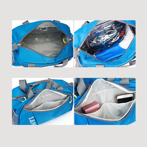 Versatile Women Fitness Duffle Bag Durable Workout Handbag with Adjustable Shoulder Strap and Secure Curved Zipper - Product Image 4